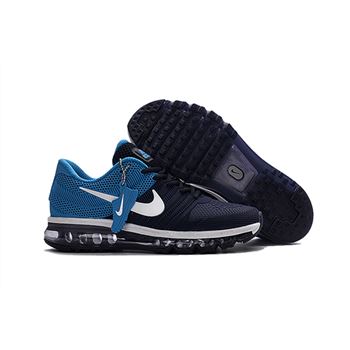 Nike Air Max 2017 KPU Mens Running Shoes Black Blue